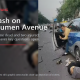 Realistic news cover for the Luoyang Xuanwumen Avenue car crash police report